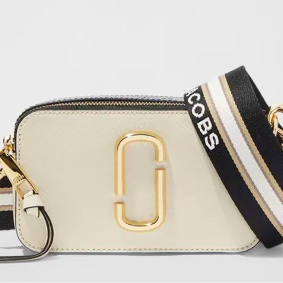 Marc Jacobs Black and Navy Leather Wallet - Picture 1 of 9